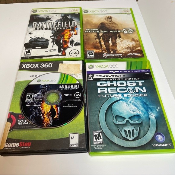 Xbox360 Gears of War 1-3, Unreal Tournament Battle Field 2,3 COD 2, Ghost Recon - Picture 2 of 7